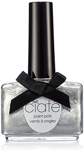 Ciaté The Paint Pot Nail Polish in Fit For A Queen, showcasing a vibrant royal shade in a sleek bottle.