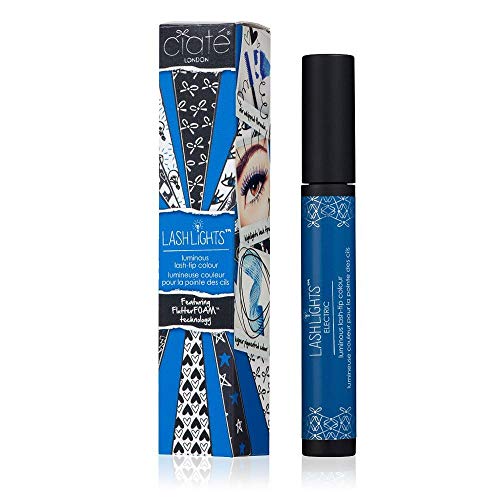 Ciate Lashlights Mascara in Electric, showcasing vibrant color and sleek packaging.