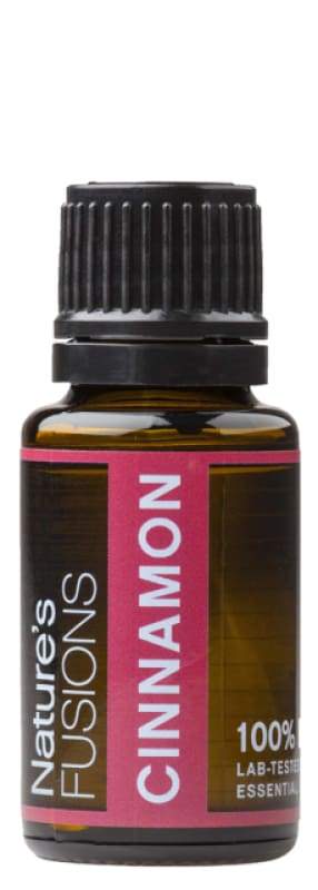 15ml bottle of Cinnamon Bark Pure Essential Oil with a warm, spicy aroma, perfect for aromatherapy and skincare.