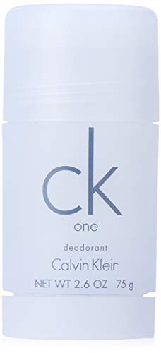 CK One Deodorant Stick by Calvin Klein, featuring a sleek design and unisex fragrance for all-day freshness.