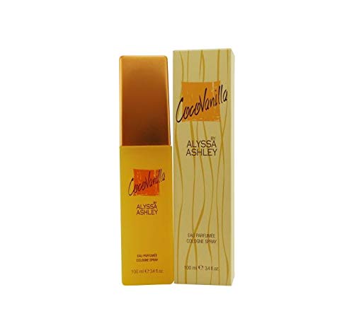 Alyssa Ashley Coco Vanilla Eau de Cologne bottle with a tropical coconut and vanilla scent.