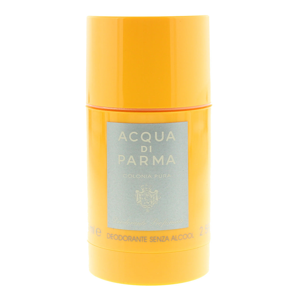 Acqua di Parma Colonia Pura Deodorant Stick in elegant packaging, showcasing its luxurious design and branding.