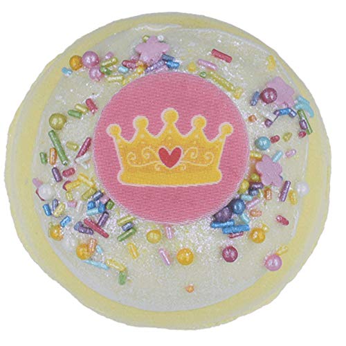 Bomb Cosmetics Crowning Glory Bath Blaster with vibrant colors and floral design, perfect for a luxurious bath experience.