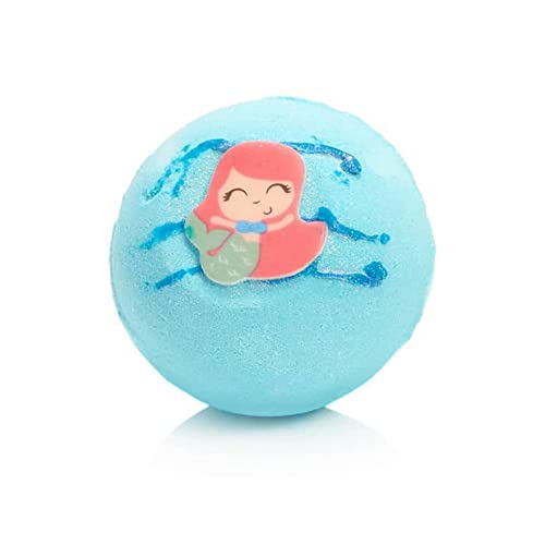 Cosmetics Mermaid For Each Other Bath Blaster in vibrant colors, designed for a magical bath experience with essential oils.