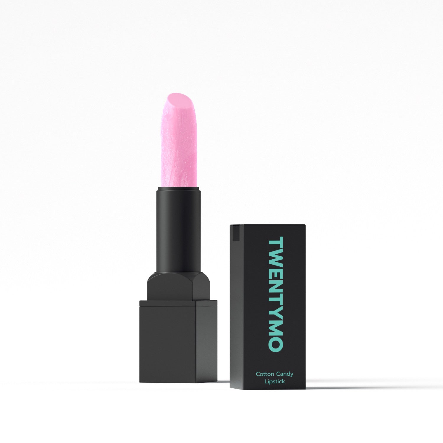 A vibrant Cotton Candy lip stain tube showcasing its creamy texture and long-lasting color, perfect for enhancing lips.