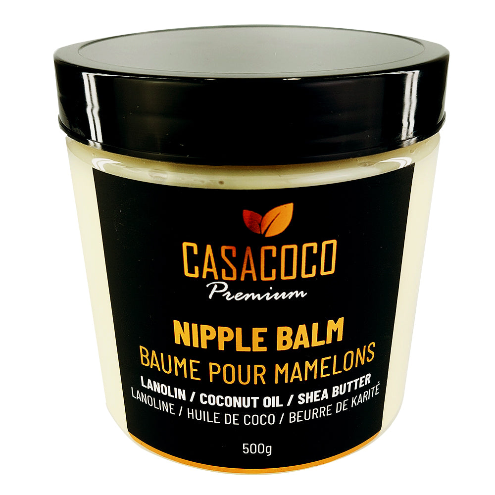 Cracked Nipple Balm in a small jar, showcasing its creamy texture and soothing properties, ideal for breastfeeding mothers.