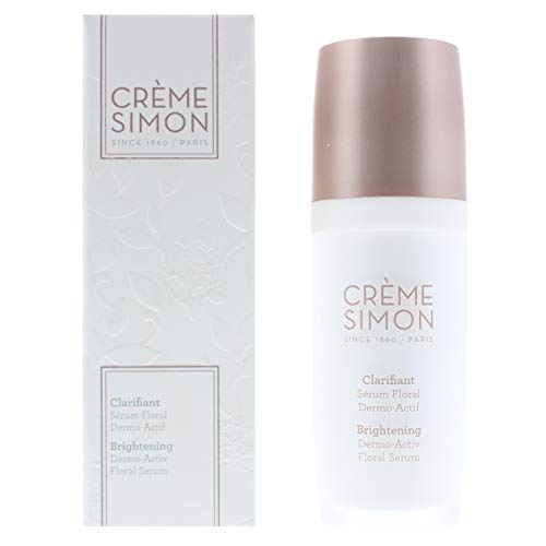 Crème Simon Dermo-Activ Floral Serum bottle with floral design, showcasing its luxurious and hydrating properties.