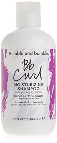 Bumble and Bumble Curl Moisturizing Shampoo bottle with a sleek design, ideal for enhancing and hydrating curly hair.