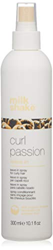 Milk_shake Curl Passion Leave In Spray bottle with a sleek design, perfect for enhancing and defining curls.