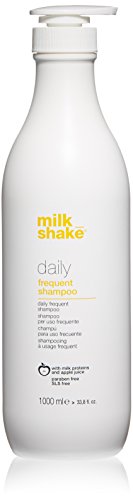 Bottle of Milk_shake Daily Frequent Shampoo with a sleek design, showcasing its nourishing formula for everyday hair care.