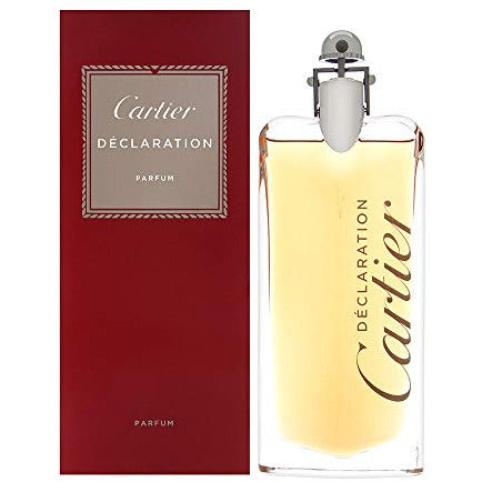 Cartier Declaration Eau de Parfum in an elegant bottle, showcasing its sophisticated design.