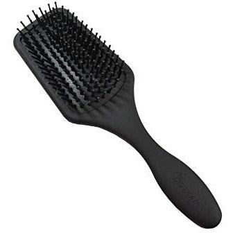 Denman Small Paddle Brush D84 in Black, featuring a sleek design and durable bristles for effective styling and detangling.