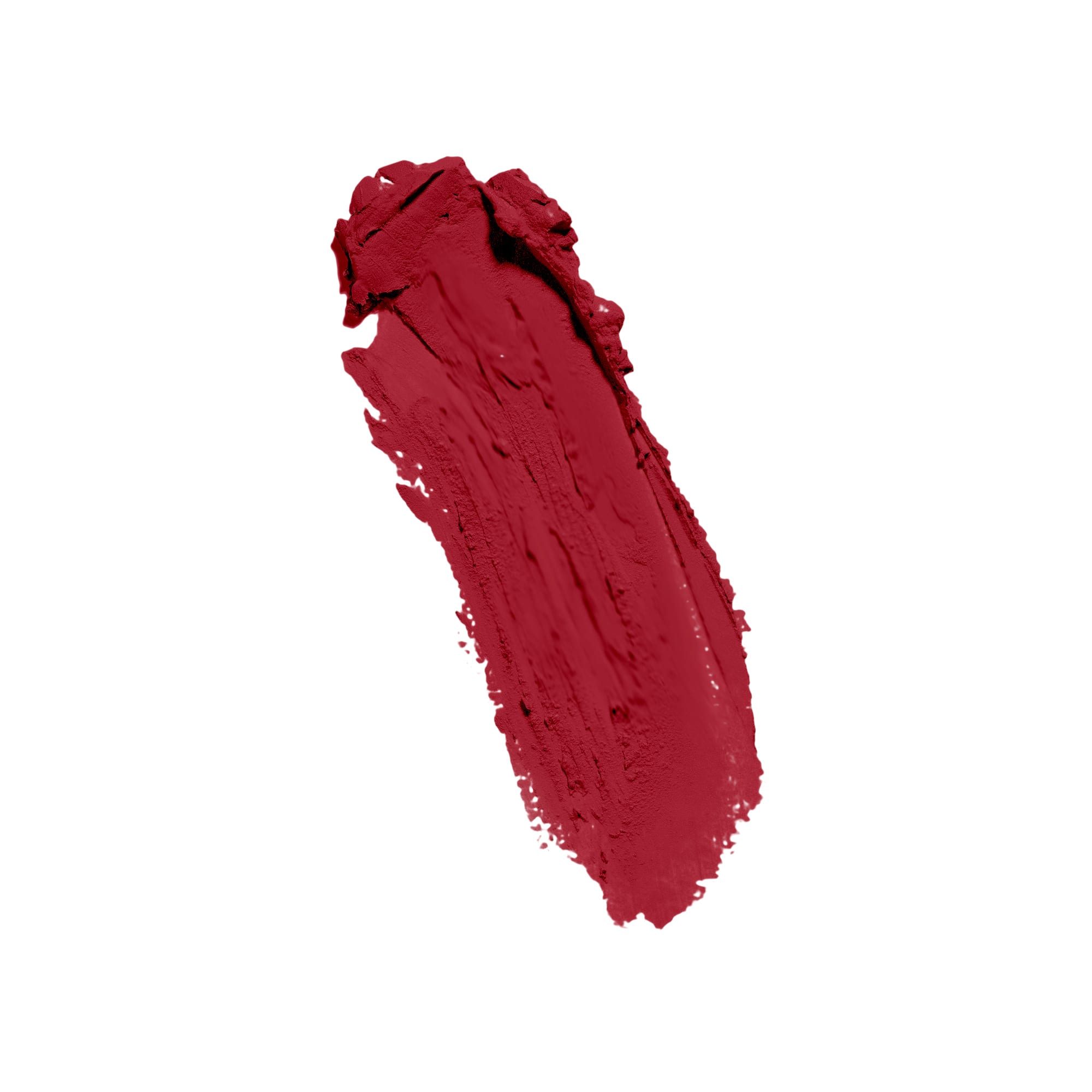 A tube of Deep Plum high-coverage lip stain showcasing its rich, dark plum color, with a creamy texture for a smooth application.