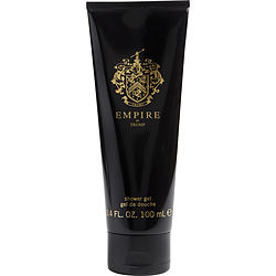 Black Empire shower gel tube.