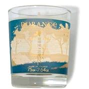 Durance Provence Gold & Vanilla Candle in an elegant glass jar, showcasing its luxurious design and natural wax.