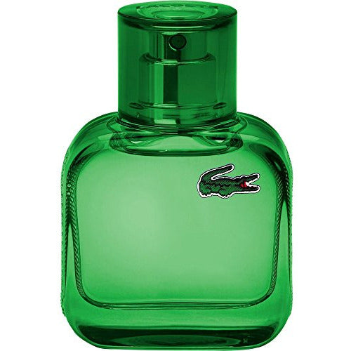 Lacoste Eau de L.12.12 Vert Eau de Toilette bottle with a vibrant green design, symbolizing freshness and elegance.