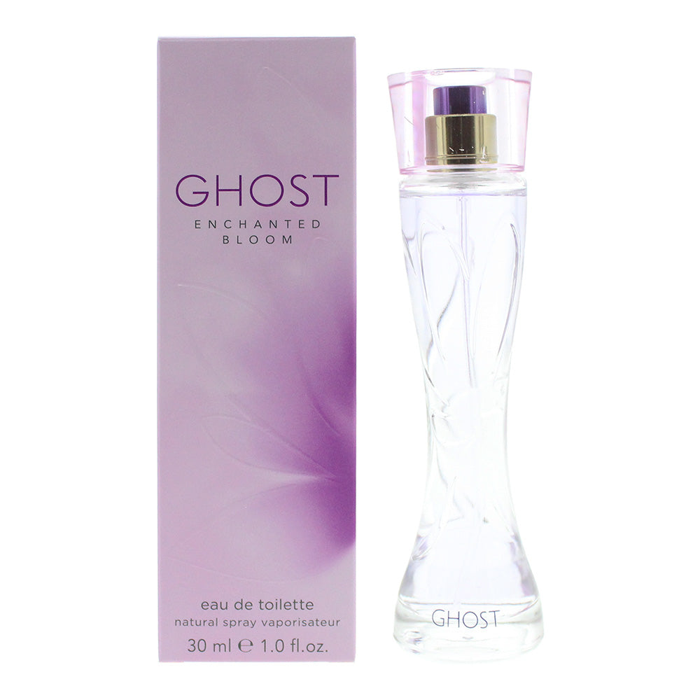 Ghost Enchanted Bloom Eau de Toilette in an elegant bottle with floral design.