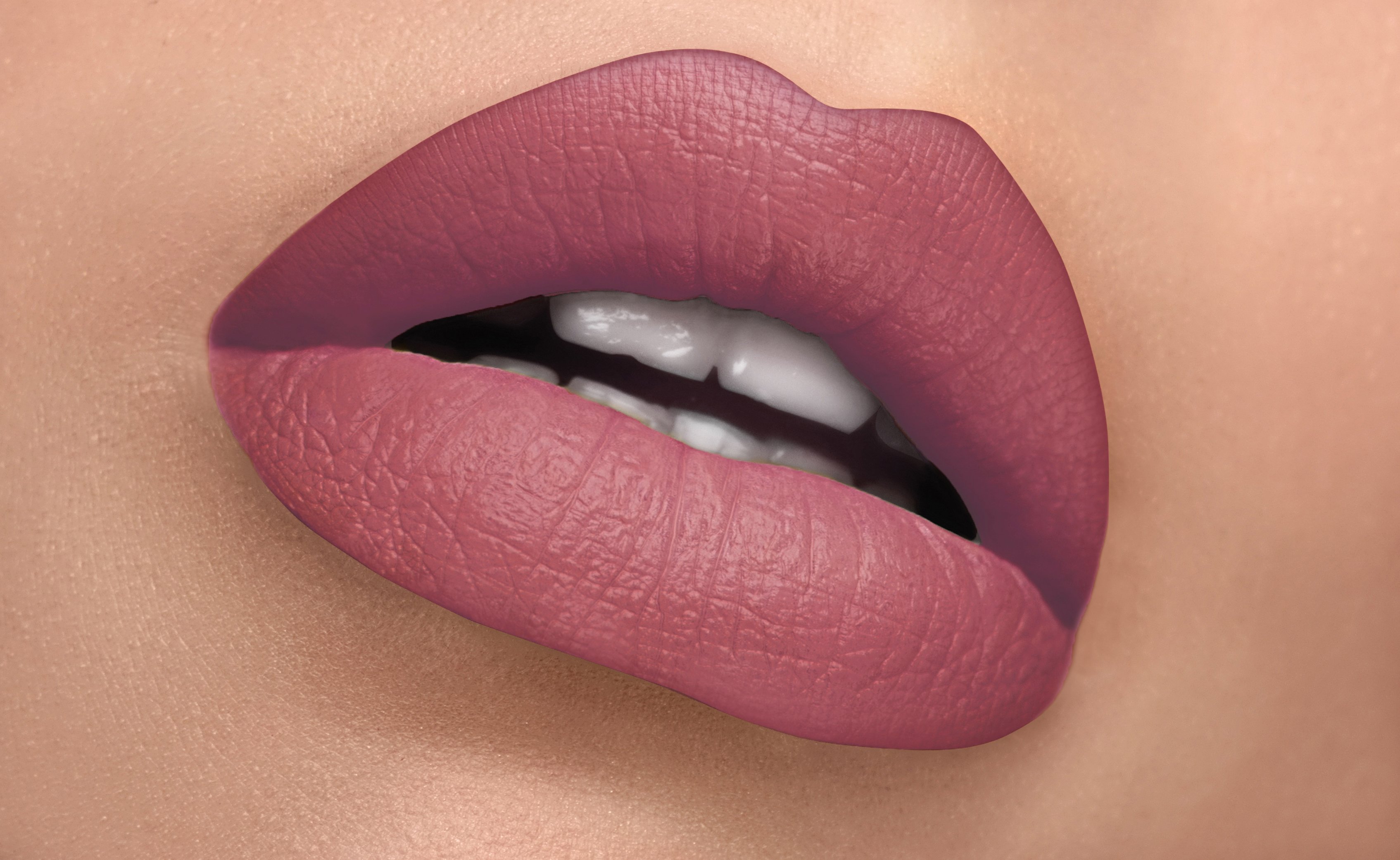 Entice Silk-Matte Lipstick in Pink Nude shade, showcasing its elegant packaging and rich color.