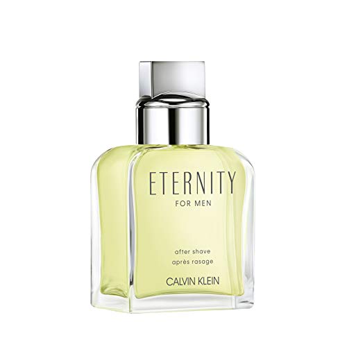 Calvin Klein Eternity Aftershave bottle with elegant design and refreshing scent.