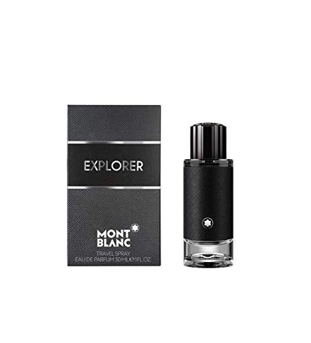 Mont Blanc Explorer Eau de Parfum bottle showcasing its sleek design and adventurous spirit.