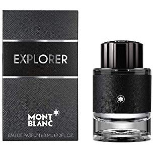 Mont Blanc Explorer Eau de Parfum bottle showcasing its sleek design and adventurous spirit.