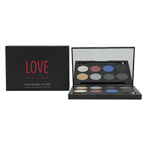 Eye Shadow Palette - Love featuring vibrant colors and various finishes for versatile eye makeup looks.