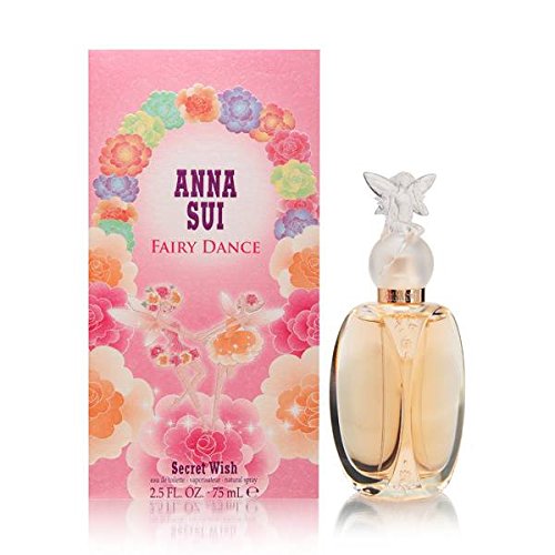 Fairy Dance Secret Wish Eau de Toilette bottle with whimsical design and pastel colors, symbolizing youth and playfulness.