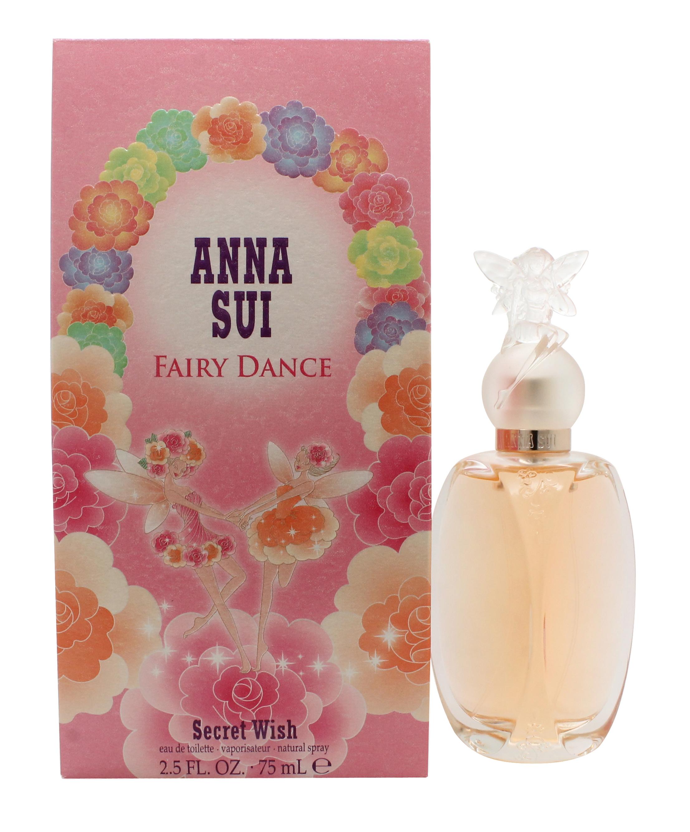 Fairy Dance Secret Wish Eau de Toilette bottle with whimsical design and pastel colors, symbolizing youth and playfulness.