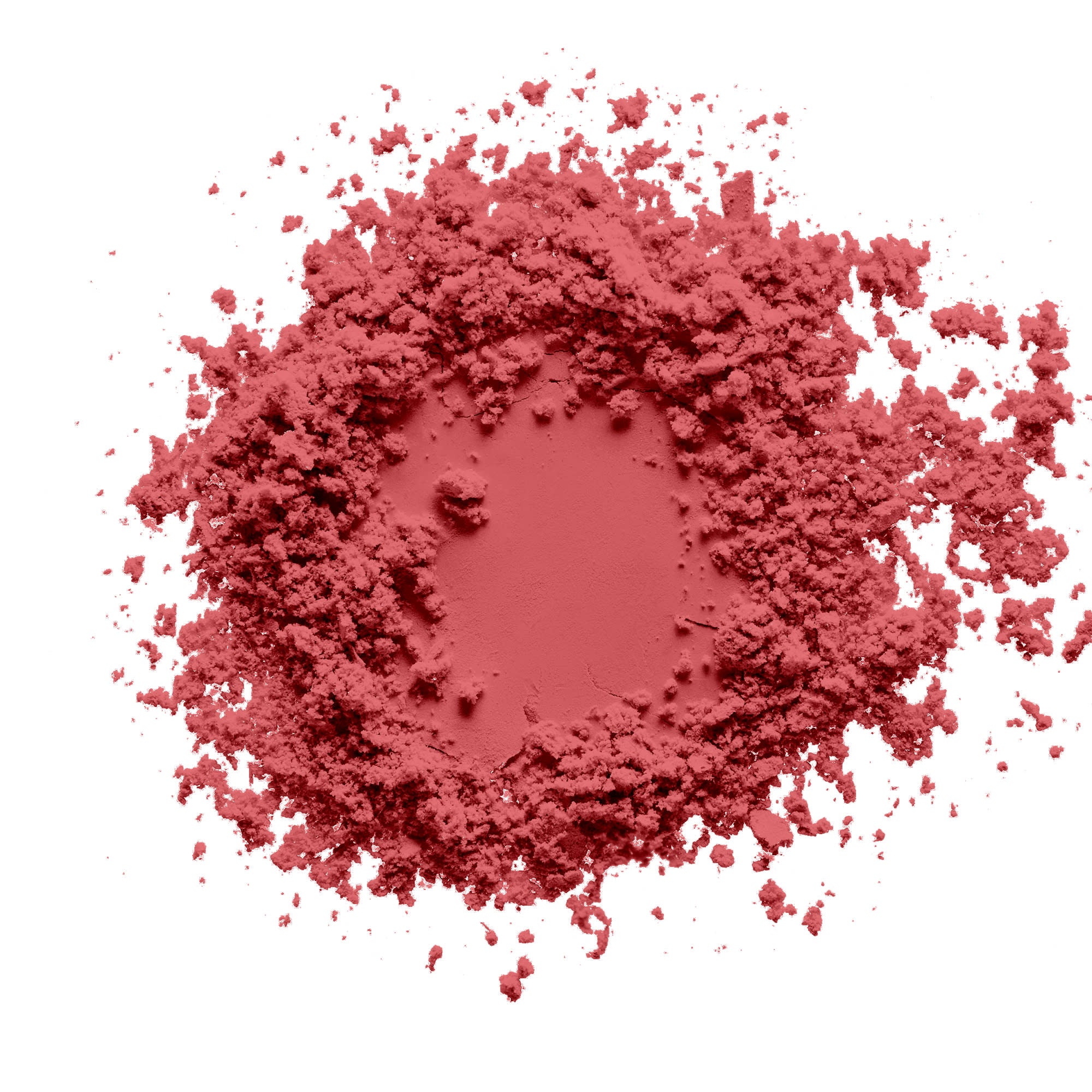 A compact of Fantastic Rose blush showcasing its silky texture and natural colors, perfect for achieving a glowing look.