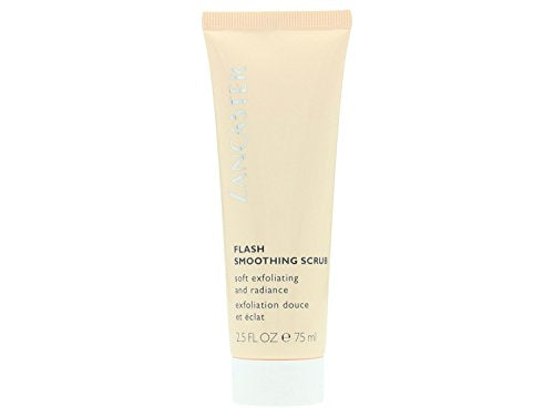 Lancaster Flash Smoothing Scrub in a sleek container, showcasing its creamy texture and exfoliating particles.