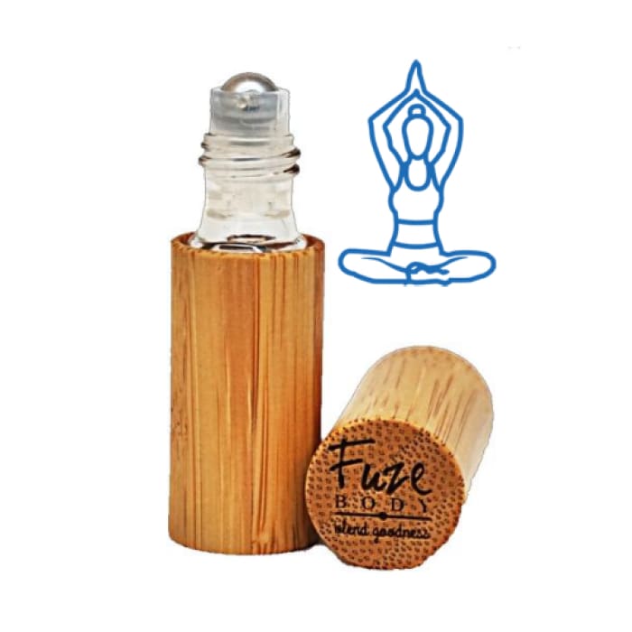 Focus - Wood Roll-On Pure Essential Oils with a woodsy scent for enhanced concentration and clarity.