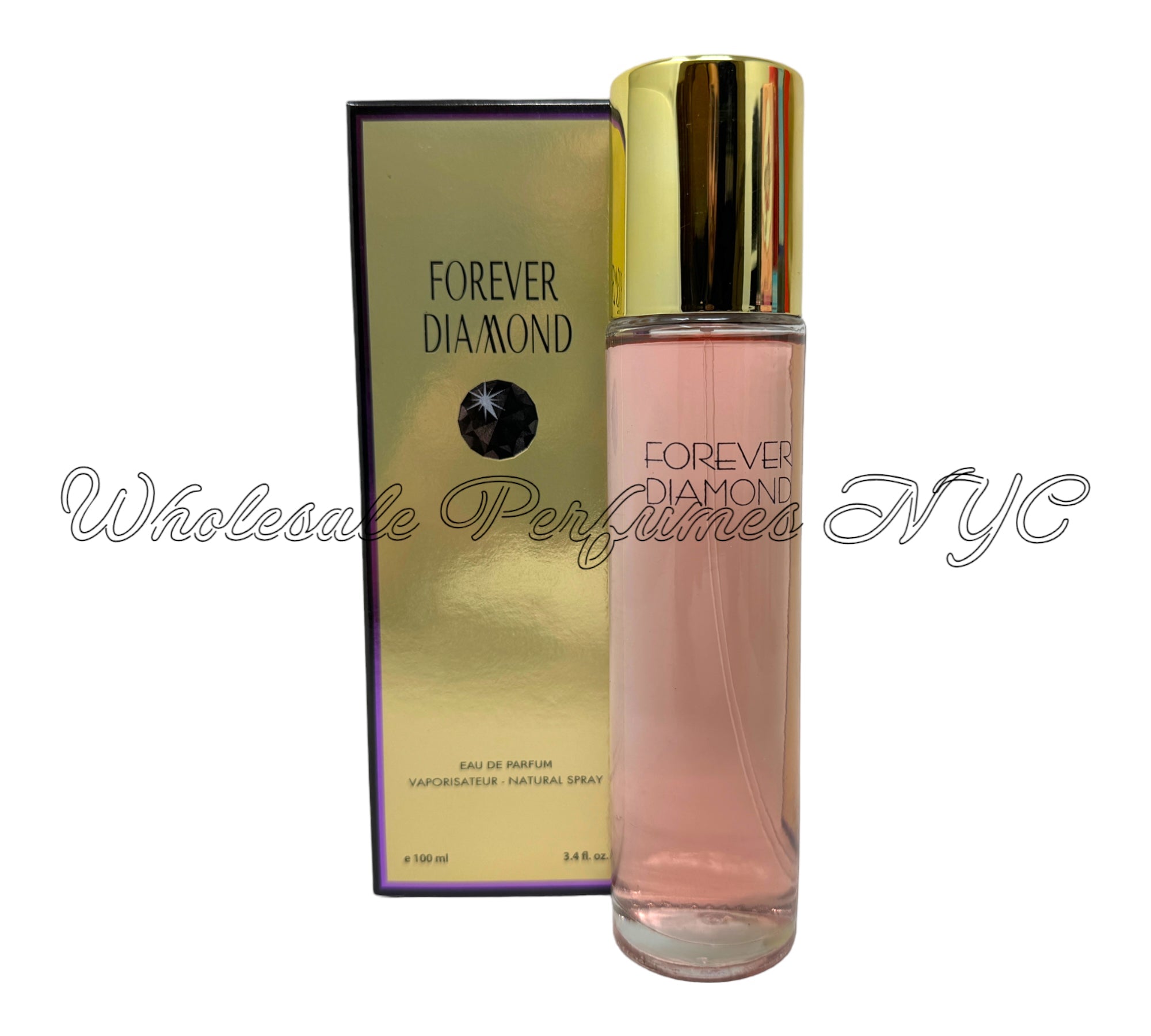 Forever Diamond for Women Eau de Parfum by Urban Collection in a sleek bottle, showcasing elegance and sophistication.