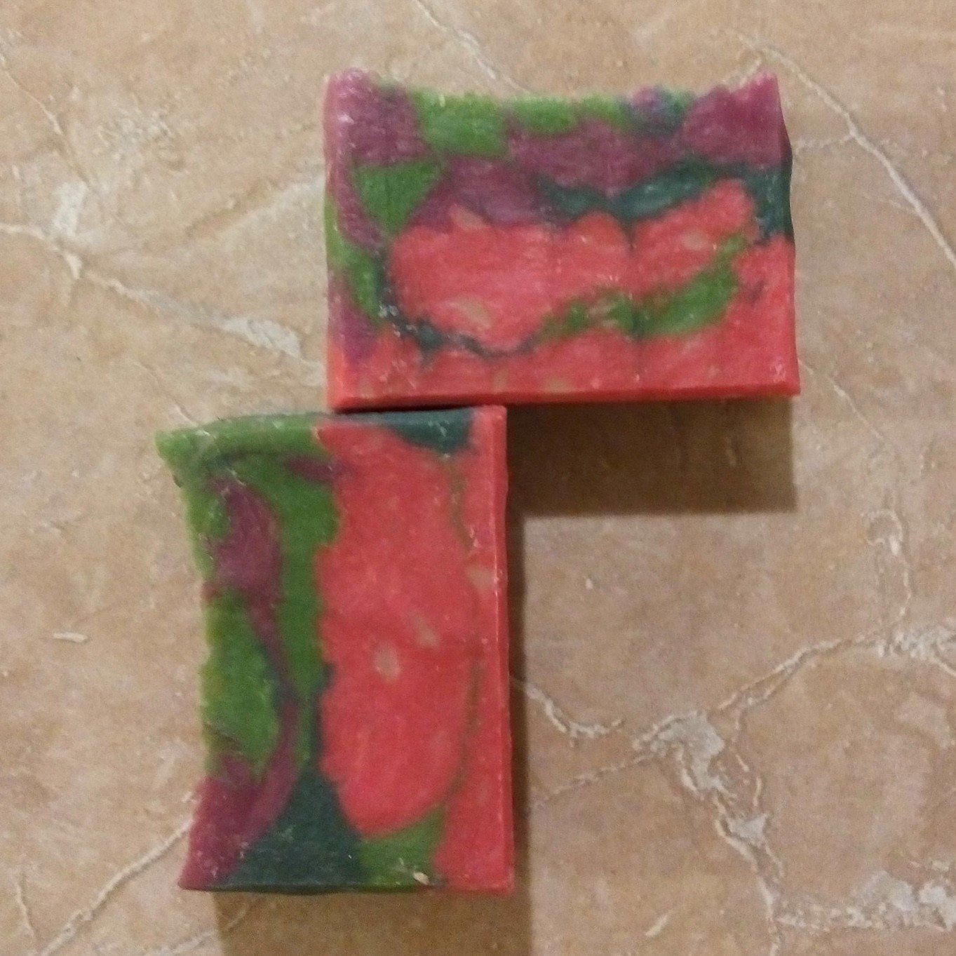 Fruit Loops Bar Soap featuring vibrant colors and natural ingredients, showcasing its creamy texture and unique design.