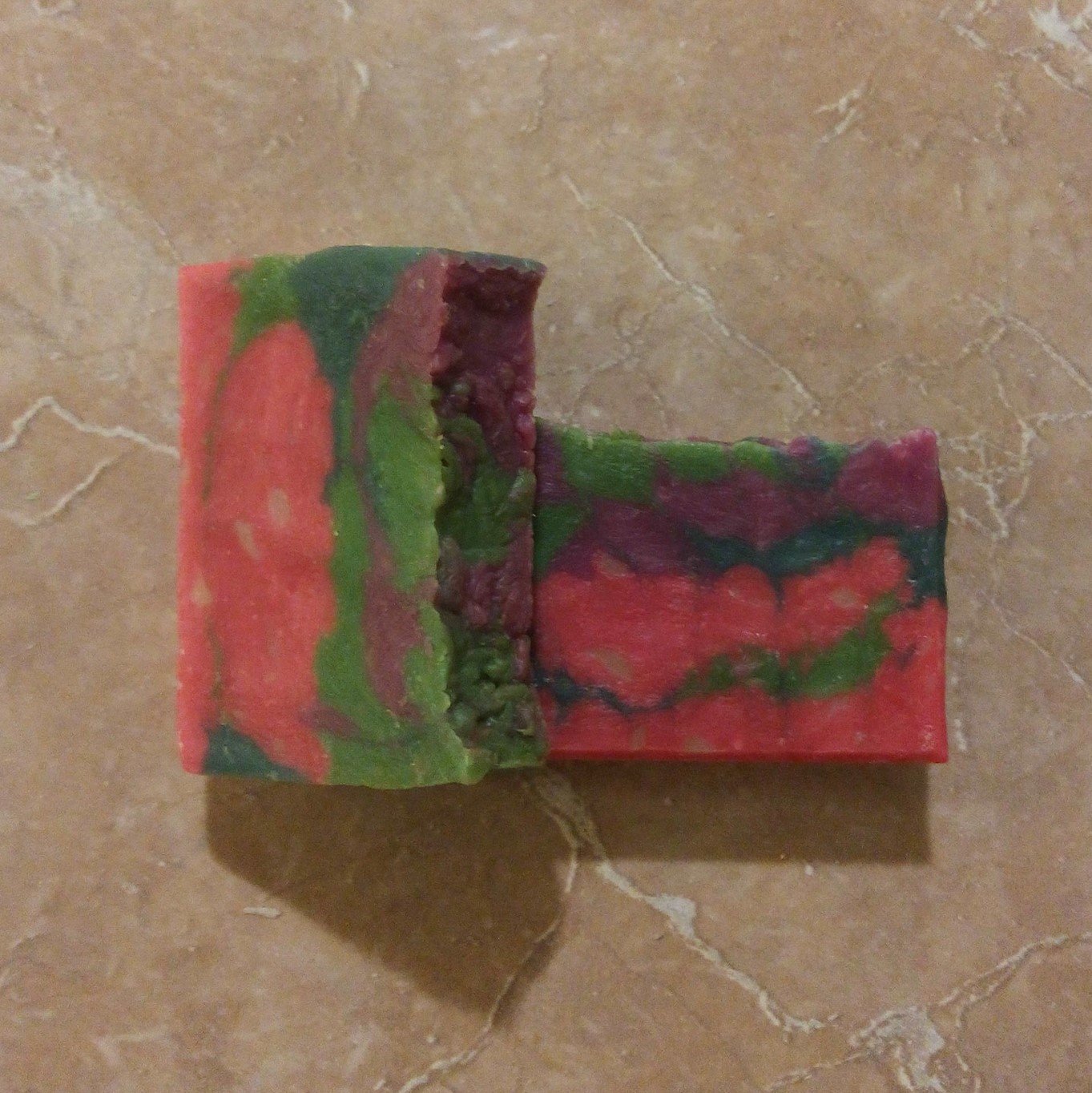 Fruit Loops Bar Soap featuring vibrant colors and natural ingredients, showcasing its creamy texture and unique design.