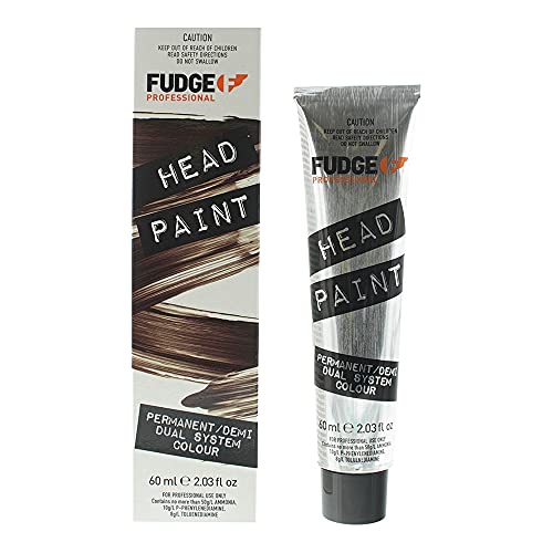 Fudge Professional Colour Headpaint in Intense Violet Brown, showcasing the vibrant color and packaging design.