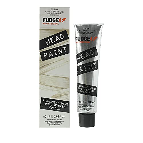 Fudge Professional Colour Headpaint - 9.2 Extra Light Violet Blonde tube showcasing vibrant hair color.