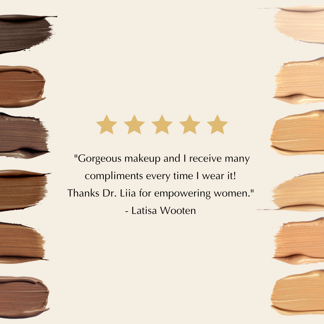 Full Coverage Foundation with SPF 15 in a sleek bottle, showcasing its natural finish and variety of shades.