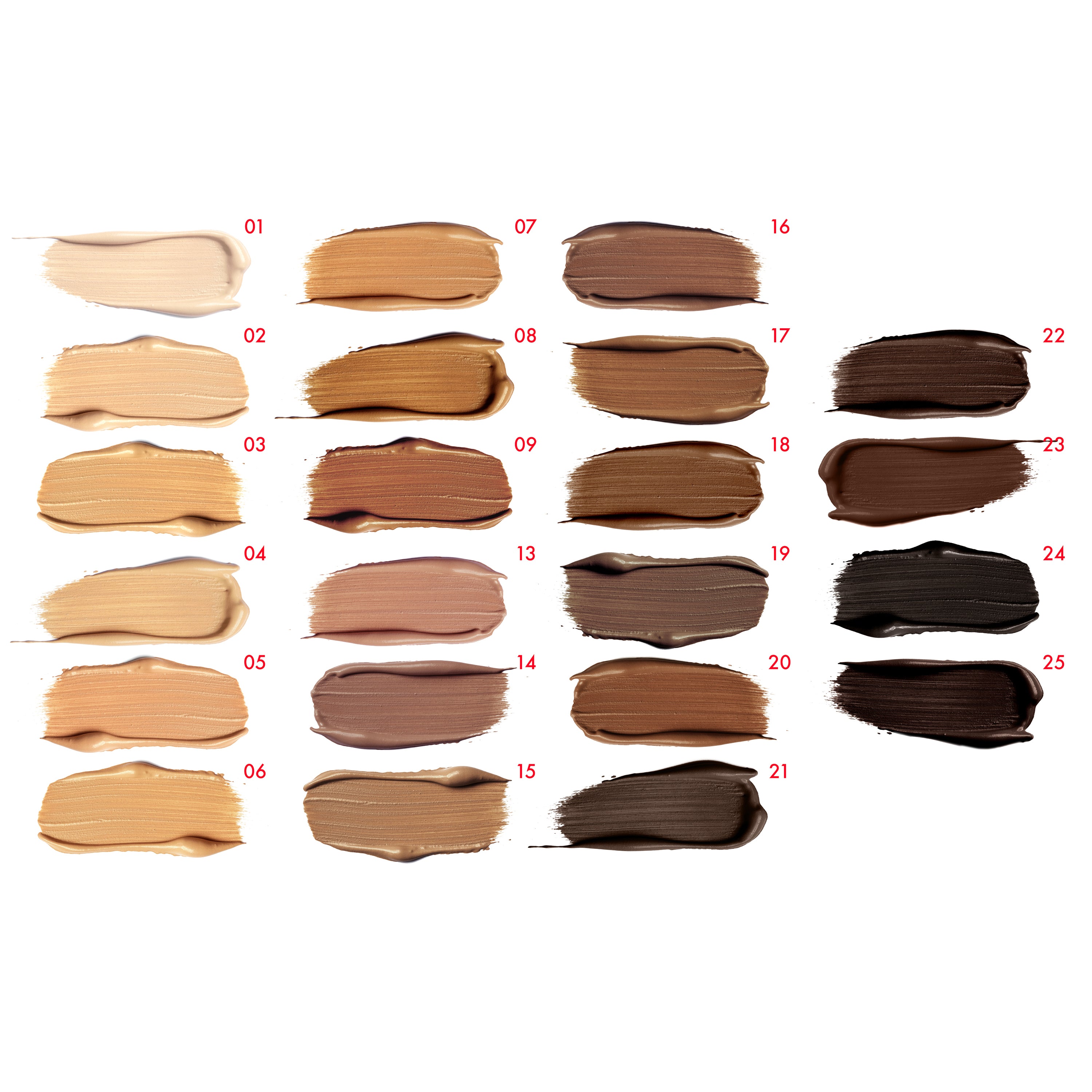 Full Coverage Foundation with SPF 15 in a sleek bottle, showcasing its natural finish and variety of shades.