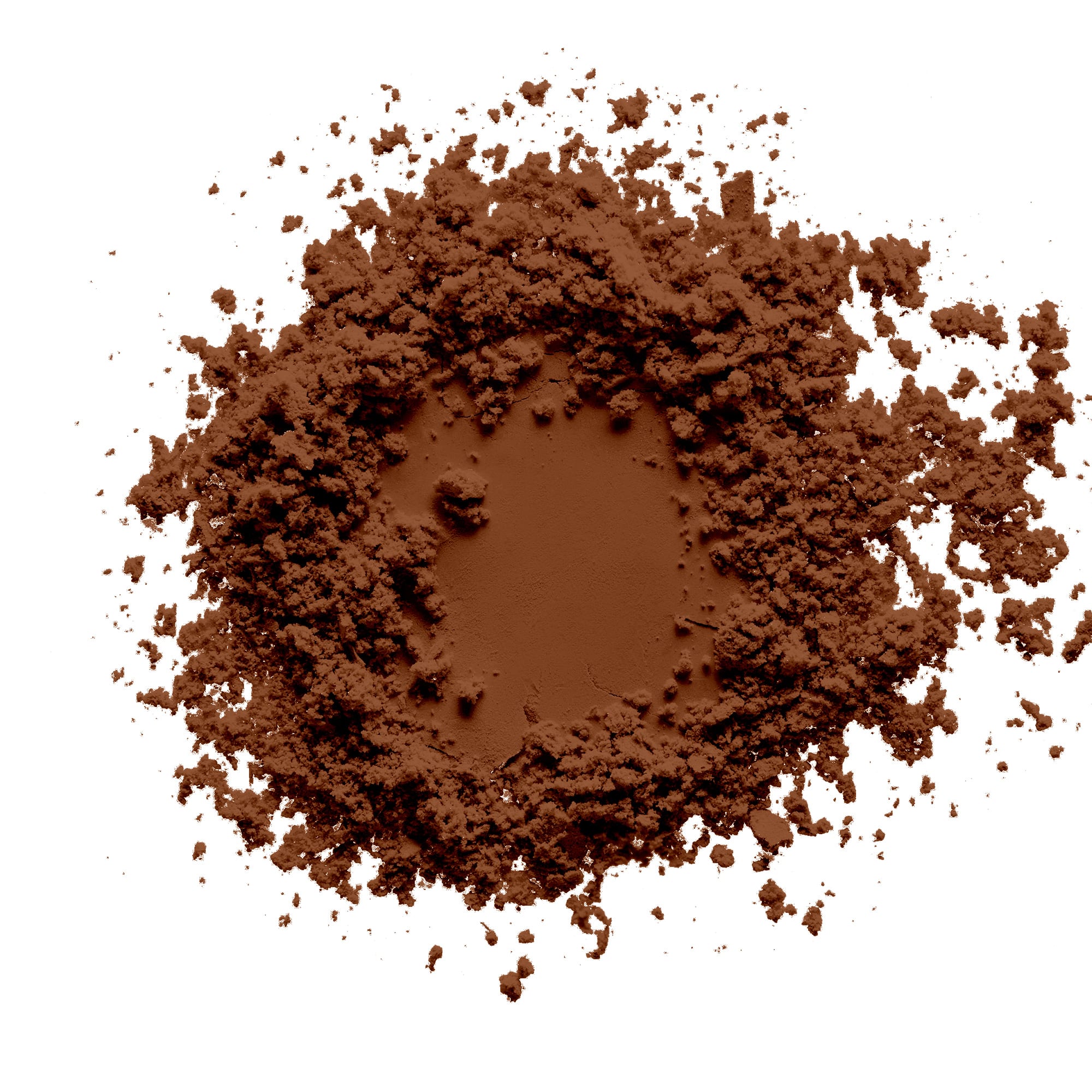 Golden Brown makeup product showcasing its silky texture and natural color, perfect for enhancing cheekbones.