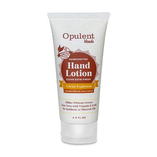 Citrus Travel Tube Hand Lotion with natural ingredients in a compact tube, perfect for on-the-go hydration.