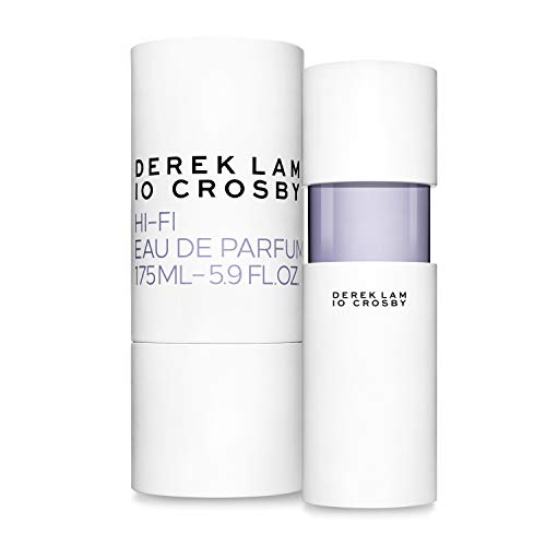 Derek Lam 10 Crosby Hi-Fi Eau de Parfum bottle elegantly displayed with a minimalist design.