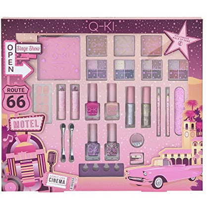 Hollywood Glam Collection Gift Set featuring 25 beauty tools in stylish packaging, perfect for makeup enthusiasts.