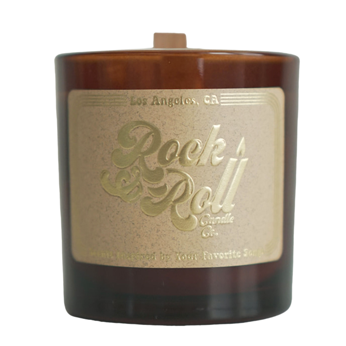 Hotel California candle featuring a Baja cactus flower scent, made from eco-friendly coconut wax with a stylish design.