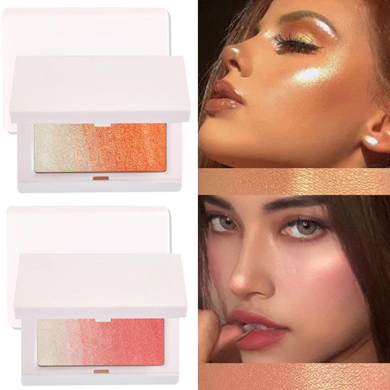 Limited Edition Illuminating Blush & Bronzer palette featuring six complementary shades for highlighting and contouring.