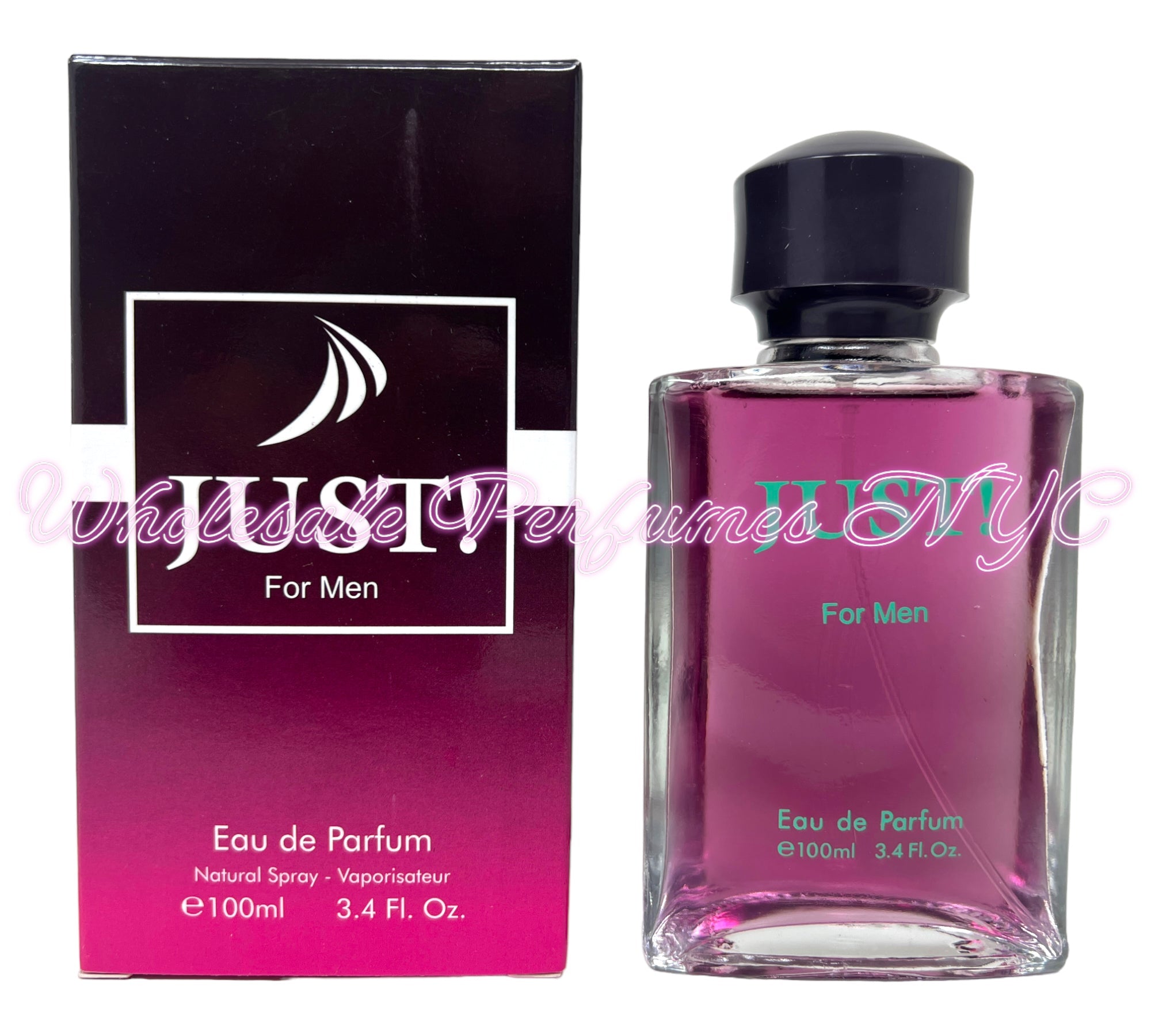 Just! for Men Eau de Parfum Spray by Urban Collection in a sleek 3.4oz bottle, inspired by Joop! for Men.