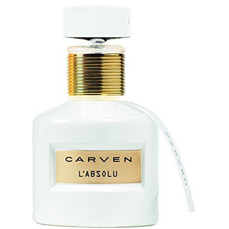 L'Absolu Eau de Parfum by Carven in an elegant bottle, showcasing its sophisticated design.