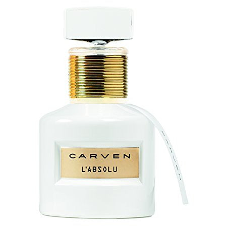 L'Absolu Eau de Parfum by Carven in an elegant bottle, showcasing its sophisticated design.