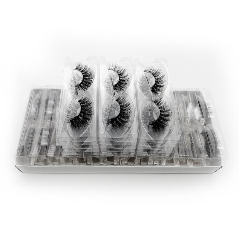 A collection of Lashes In Bulk Mink Lashes showcasing various styles and lengths, emphasizing their fluffy and natural appearance.