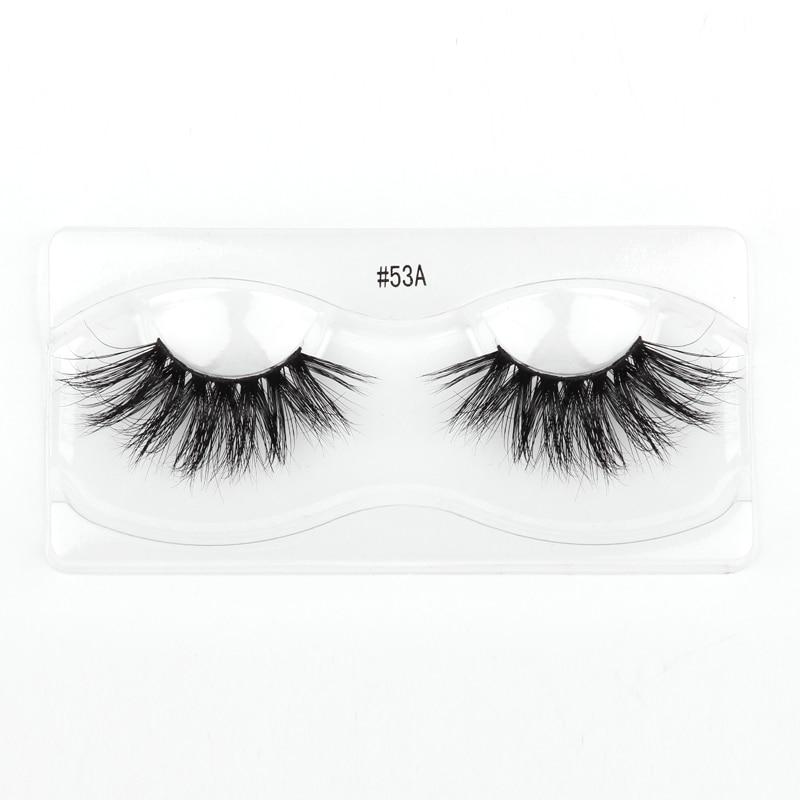 A set of Lashes Mink 25mm dramatic false eyelashes displayed in elegant packaging, showcasing their fluffy and voluminous design.