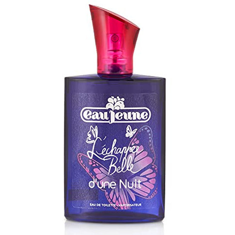 L'Échappée Belle d'une Nuit Eau de Toilette in an elegant bottle, showcasing its sophisticated design.